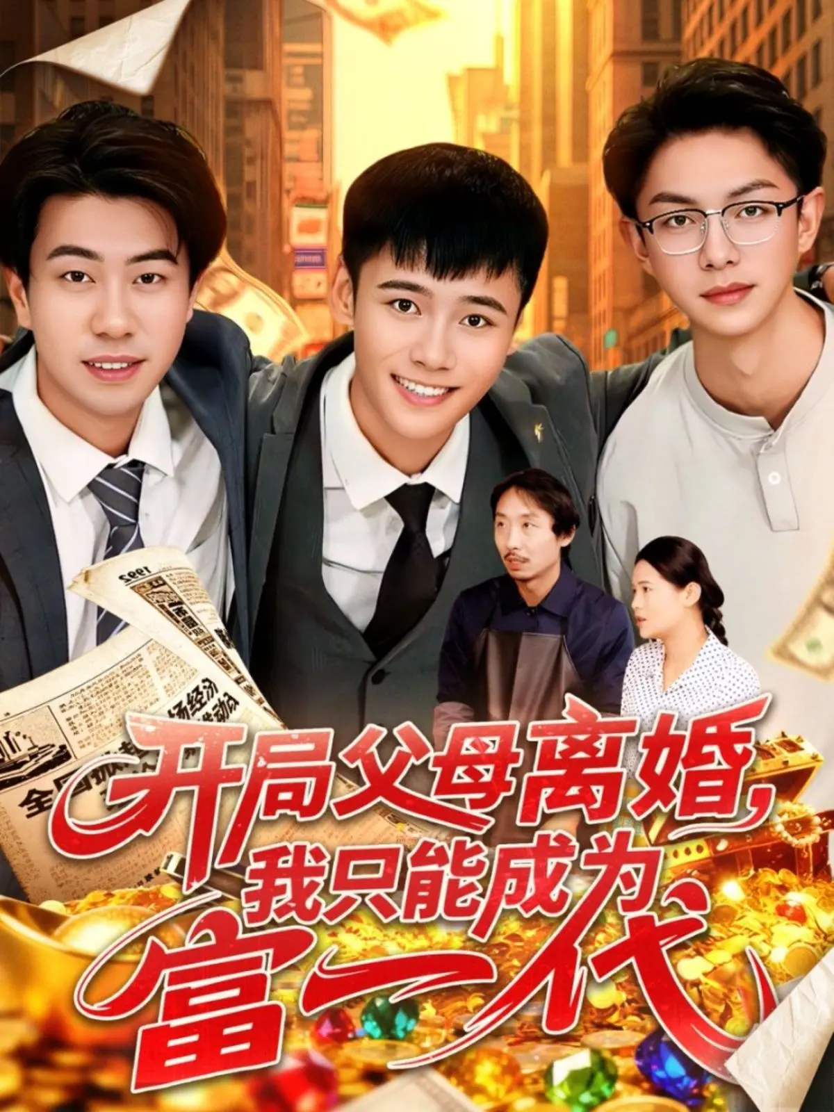 开局父母离婚，我只能成为富一代